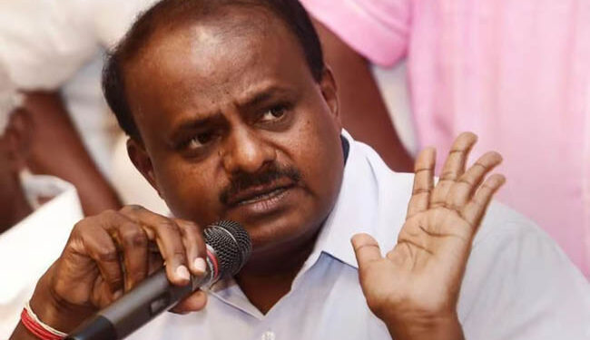 کرناٹک حکومت پانچ ضمانتوں پر عمل درآمد کرنے میں ناکام: کمارسوامی
