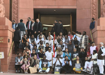 لوک سبھا سے مزید 49 ارکان کی معطلی