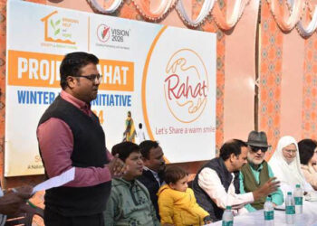 ضرورت مندوں میں لازمی اشیا کی تقسیم معاشرہ کیلئے امیدافزا قدم: ہدیت اللہ جنٹل