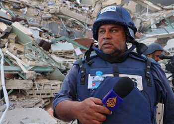 اسرائیل کی بمباری الجزیرہ ٹی وی کے سینئر صحافی وائل الدحدوح زخمی