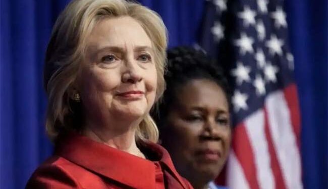 ہیلری کلنٹن کے خلاف غزہ جنگ کی حمایت پراحتجاج