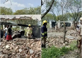 تمل ناڈوکی پٹاخہ بنانے والی فیکٹری میں دھماکہ، دس افراد ہلاک