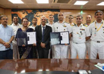 ہندوستانی بحریہ نے آئی آئی ٹی کھڑگپور کے ساتھ مفاہمت نامے پر دستخط کئے