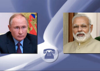 وزیر اعظم کا روسی صدر کو ٹیلی فون