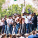 مرکزی حکومت کے خلاف یوتھ کانگریس کا احتجاج