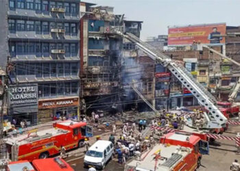 پٹنہ :ہوٹل میں آگ لگی، 6 افراد ہلاک، 20 زخمی