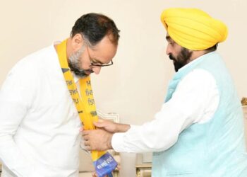 شرومنی اکالی دل لیڈر پون کمار ٹینو کی "آپ” میں شمولیت