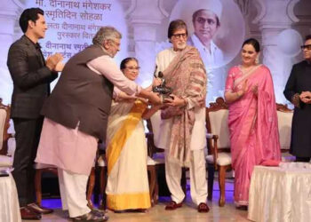 امیتابھ بچن کو ملا لتا دینا ناتھ منگیشکر ایوارڈ