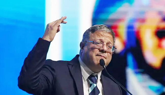 اسرائیلی وزیرکا فلسطینی قیدیوں کوسر میں گولی مار کر موت کے گھاٹ اتارنے کا مطالبہ