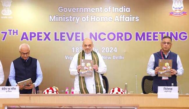 امت شاہ نے نیشنل نارکوٹکس ہیلپ لائن ‘مانس’ کا آغاز کیا