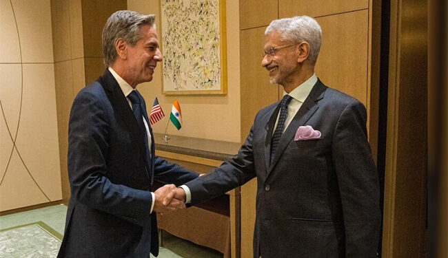 جے شنکر اور بلنکن نے ٹوکیو میں دو طرفہ امور پر تبادلہ خیال کیا