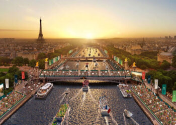 پیرس اولمپکس کا شاندار افتتاح