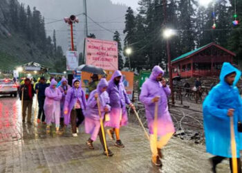 بارش کے پیش نظرامرناتھ یاترا معطل