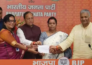 اوڈیشہ کی رکن راجیہ سبھا ممتا موہنتا بی جے پی میں شامل