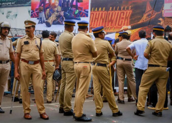 پولیس بھرتی امتحان کے لئے سیکورٹی کے پختہ انتظامات