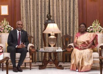 مالدیپ کے صدر نے مرمو سے ملاقات کی