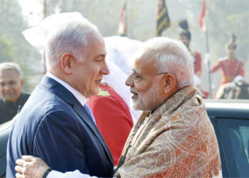 مودی نے نیتن یاہو سے ٹیلی فون پر بات کی