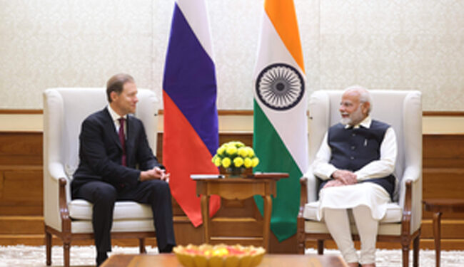 روسی نائب وزیر اعظم کی مودی سے ملاقات