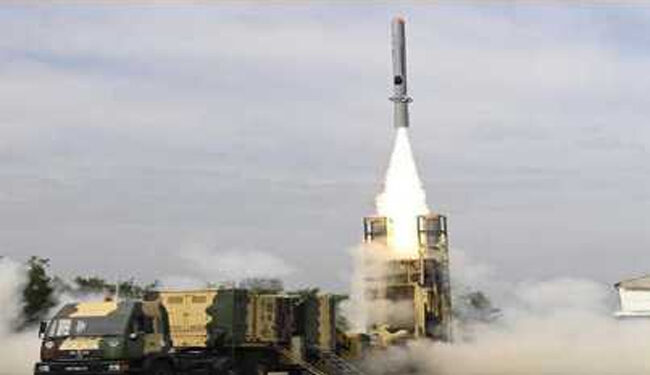 طویل رینج کے حامل کروز میزائل کی  آزمائشی پرواز کا ٹیسٹ