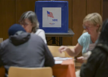 امریکہ میں صدارتی انتخابات کے لیے ووٹنگ