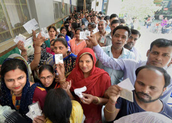 دہلی میں ایک کروڑ 55 لاکھ سے زیادہ ووٹر