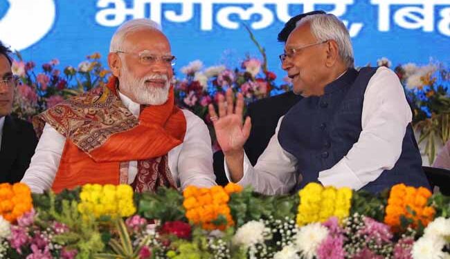 مودی  کی نگاہ میں نتیش "لاڈلا وزیر اعلیٰ”