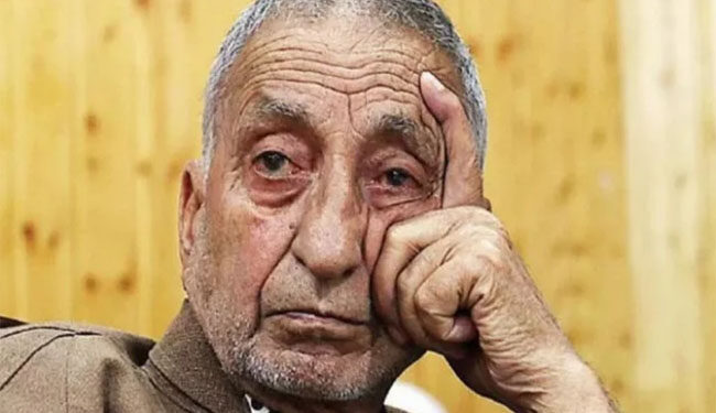 سابق حریت چیرمین عبدالغنی بٹ انتقال کر گئے