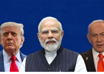 مودی کی ٹرمپ اور نیتن یاہو سے  گفتگو