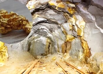 ایران میں سونے کی چٹان دریافت